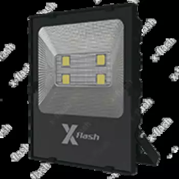 Светодиодный прожектор COB 220 вольт, 200 ватт, IP65, 330x385x85, 49226