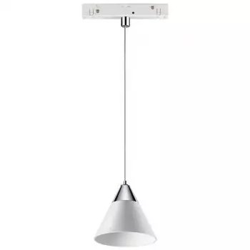 Светодиодный трековый светильник для шины Flum длина провода 0.8м Novotech Flum 358406