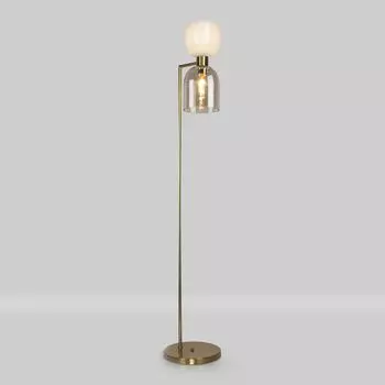 Торшер Eurosvet Tandem 01085/2 латунь