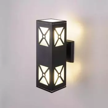 Уличный настенный cветильник Elektrostandard 1405 Techno черный 4690389131912