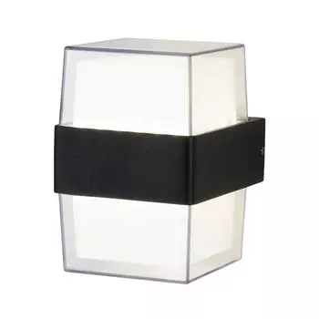 Уличный настенный светодиодный светильник Elektrostandard 1519 Techno LED Maul чёрный 4690389150081