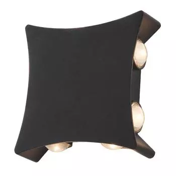 Уличный настенный светодиодный светильник Elektrostandard 1631 Techno LED чёрный 4690389157769