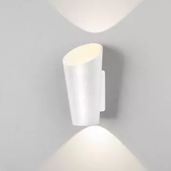 Уличный настенный светодиодный светильник Elektrostandard Tronc 1539 Techno Led белый 4690389172533