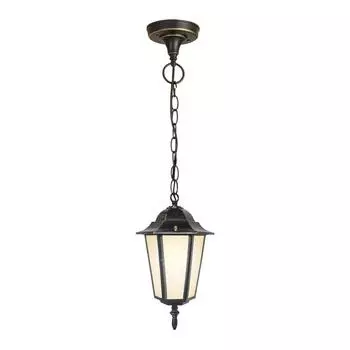 Уличный подвесной светильник Elektrostandard 1004H черное золото 4690389085703