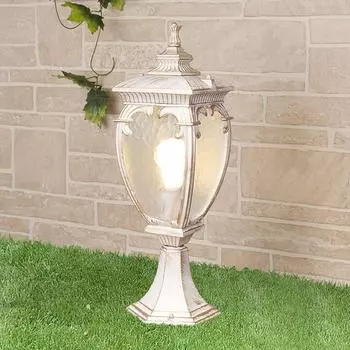 Уличный светильник Elektrostandard Andromeda S GLYF-8024S белое золото 4690389062094