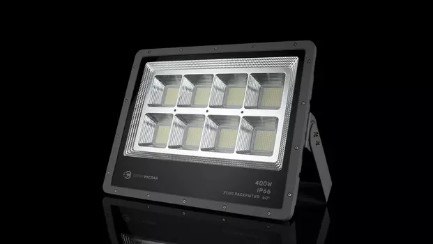 Уличный светодиодный прожектор Руслан-R R400-CW