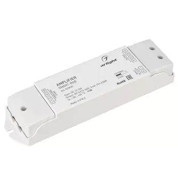 Усилитель SMART-RGB (12-24V, 3x6A) (Arlight, IP20 Пластик, 5 лет)