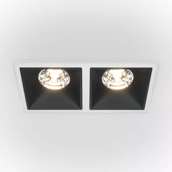 Встраиваемый светильник Alfa LED 3000K 2x15Вт 36° DL043-02-15W3K-SQ-WB