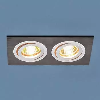 Встраиваемый светильник Elektrostandard 1051/2 BK черный 4690389083662