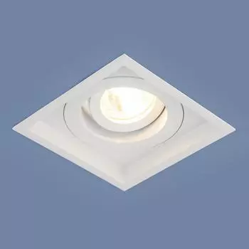 Встраиваемый светильник Elektrostandard 1071/1 MR16 WH белый 4690389097942