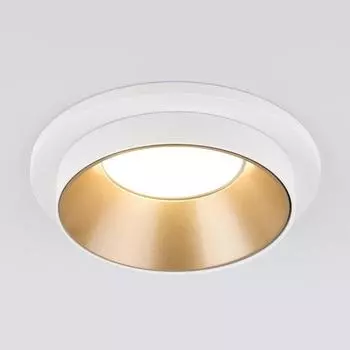 Встраиваемый светильник Elektrostandard 113 MR16 золото/белый 4690389169007