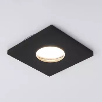 Встраиваемый светильник Elektrostandard 126 MR16 черный матовый 4690389168765