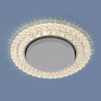 Встраиваемый светильник Elektrostandard 3027 GX53 CL прозрачный 4690389134012