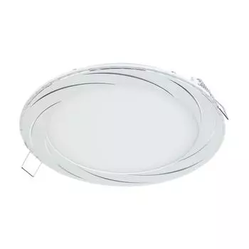 Встраиваемый светодиодный светильник Elektrostandard DLR004 12W 4200K WH белый 4690389084768