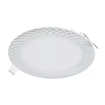 Встраиваемый светодиодный светильник Elektrostandard DLR005 12W 4200K WH белый 4690389084775