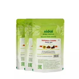 Аюрведический порошок "Трифала", 3 шт