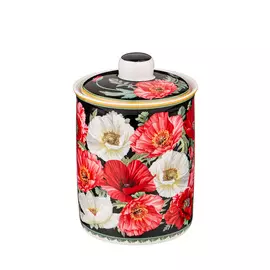 Банка из фарфора с крышкой