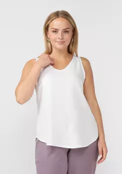 Базовый топ с V образным вырезом