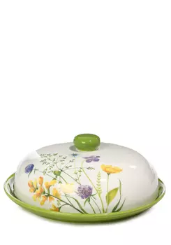 Блюдо для блинов с крышкой "Полевые цветы"