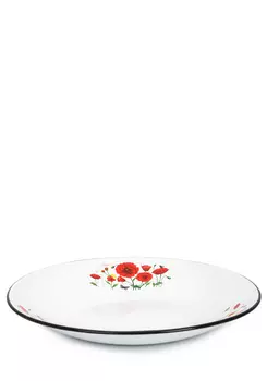 Блюдо "Красные маки"