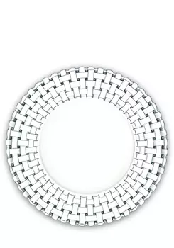 Блюдо круглое из хрустального стекла