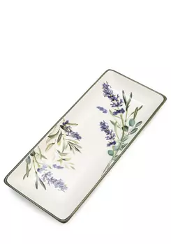 Блюдо удлиненное "Лаванда"