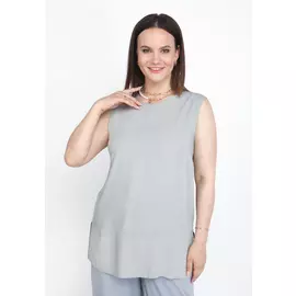 Блуза базовая без рукавов