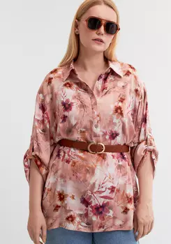 Блуза "Цветочная радость"