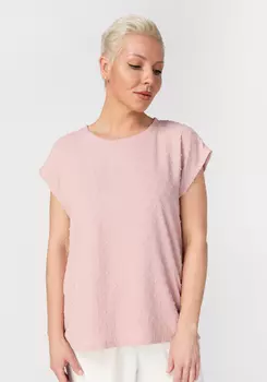 Блуза из фактурной ткани