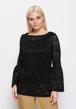 Блуза из гипюра с майкой