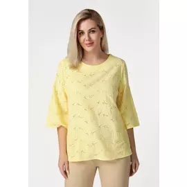 Блуза из ткани шитье