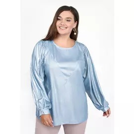 Блуза однотонная необычного кроя