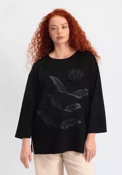 Блуза прямого кроя "Катрин"