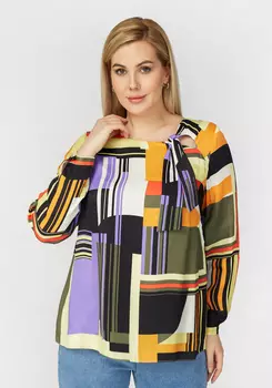 Блуза "Геометрический орнамент"