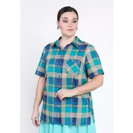 Блуза "Стильная клетка"