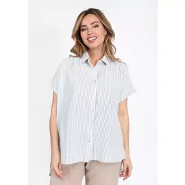 Блуза с цельнокроеным коротким рукавом