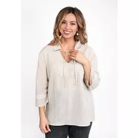 Блуза с отделкой из кружева