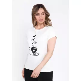 Блуза с принтом "Адель"