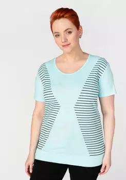 Блуза с принтом "Агнес"