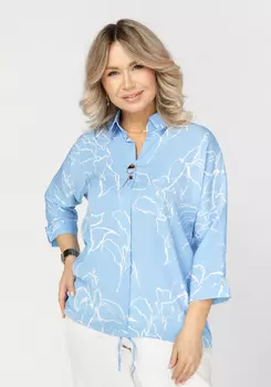 Блуза с принтом "Ангелина"