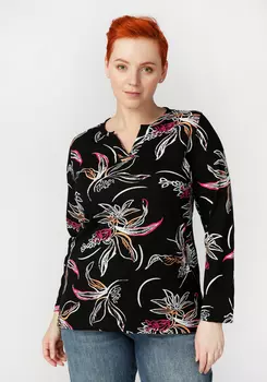 Блуза с принтом "Лина"