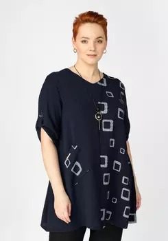 Блуза с принтом "Шарлотта"