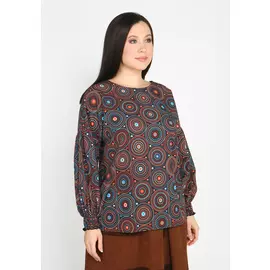 Блуза с рукавом-буфом