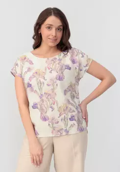 Блуза с удлиненной линией плеча "Камилла"