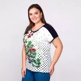 Блузка "Прекрасное цветение"