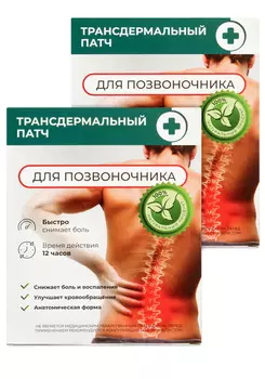 Болеутоляющий патч для позвоночника, 24 шт.