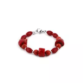 Браслет "Летний коралл"