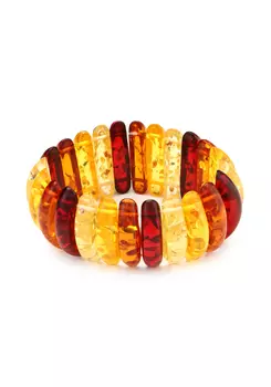 Браслет "Янтарное солнце"