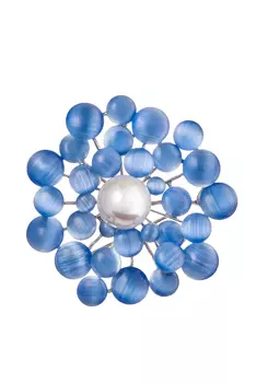 Брошь-кулон "Цветочная фантазия"