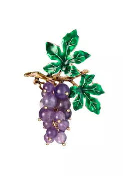 Брошь-кулон "Сицилийский сад"